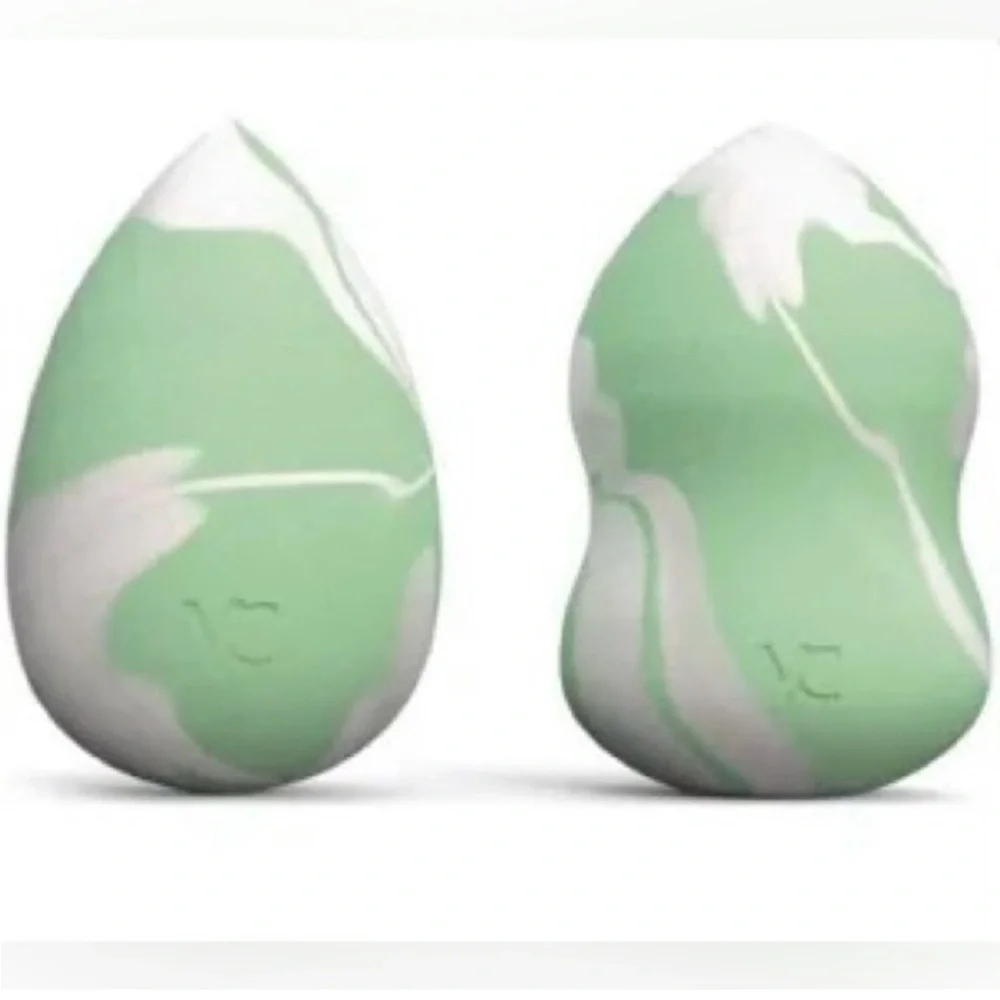 YC Collection NWT Marble Green White Sponge Duo Sealed OS
